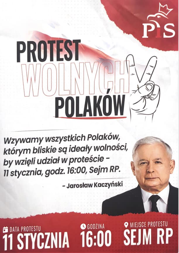 protest wolnych Polaków