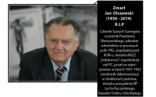 Zmarł Jan Olszewski