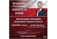 wiec poparcia